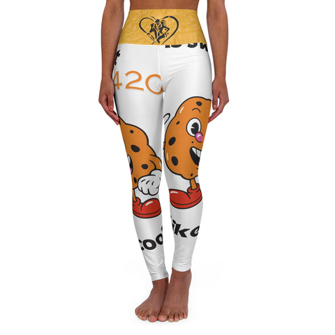 High Waisted HIP HOP ART Yoga Leggings (AOP)