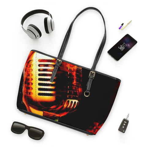 PU HIP HOP ART Leather Shoulder Bag