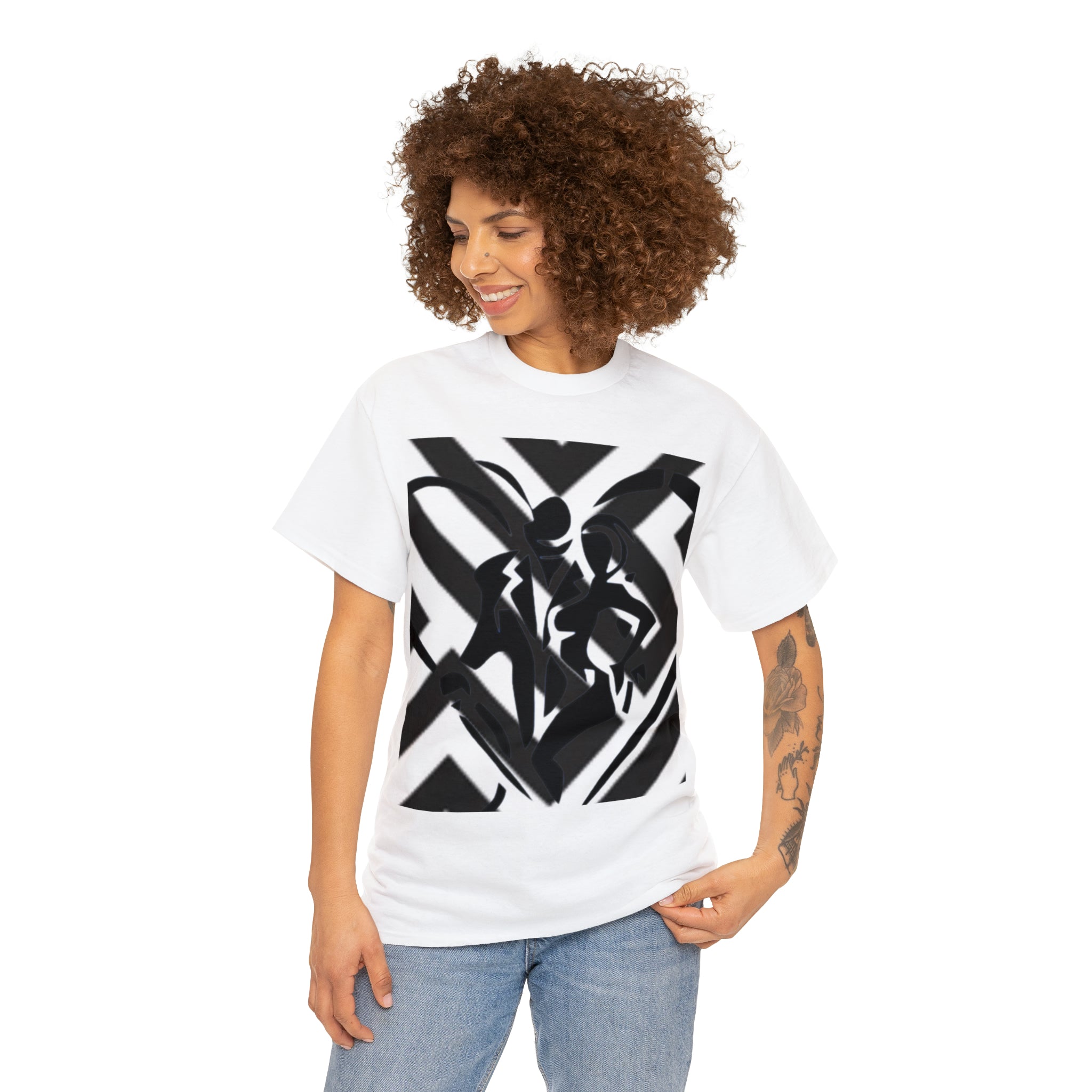 Unisex Heavy Cotton HIP HOP ART Tee