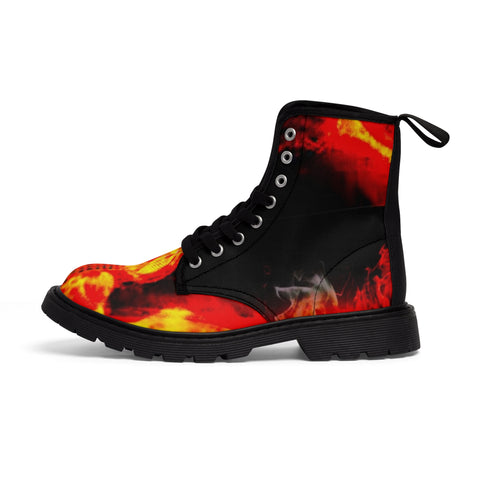 Men's Canvas  HIP HOP ART Boots