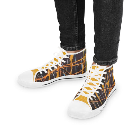 Men's High Top  HIP HOP ART Sneakers