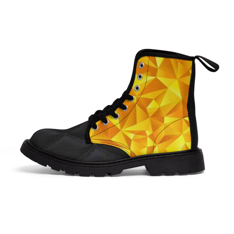 Men's Canvas HIP HOP ART  Boots