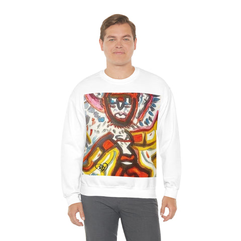 Unisex Heavy Blend™  HIP HOP ART Crewneck Sweatshirt