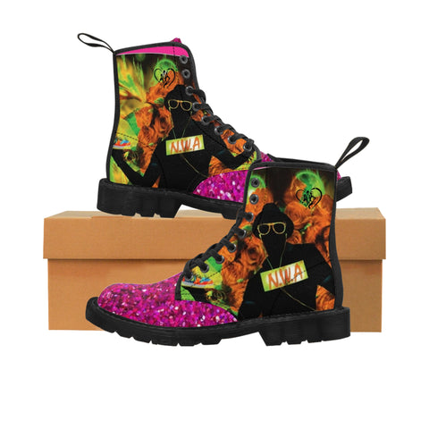 Men's Canvas  HIP HOP ART  Boots