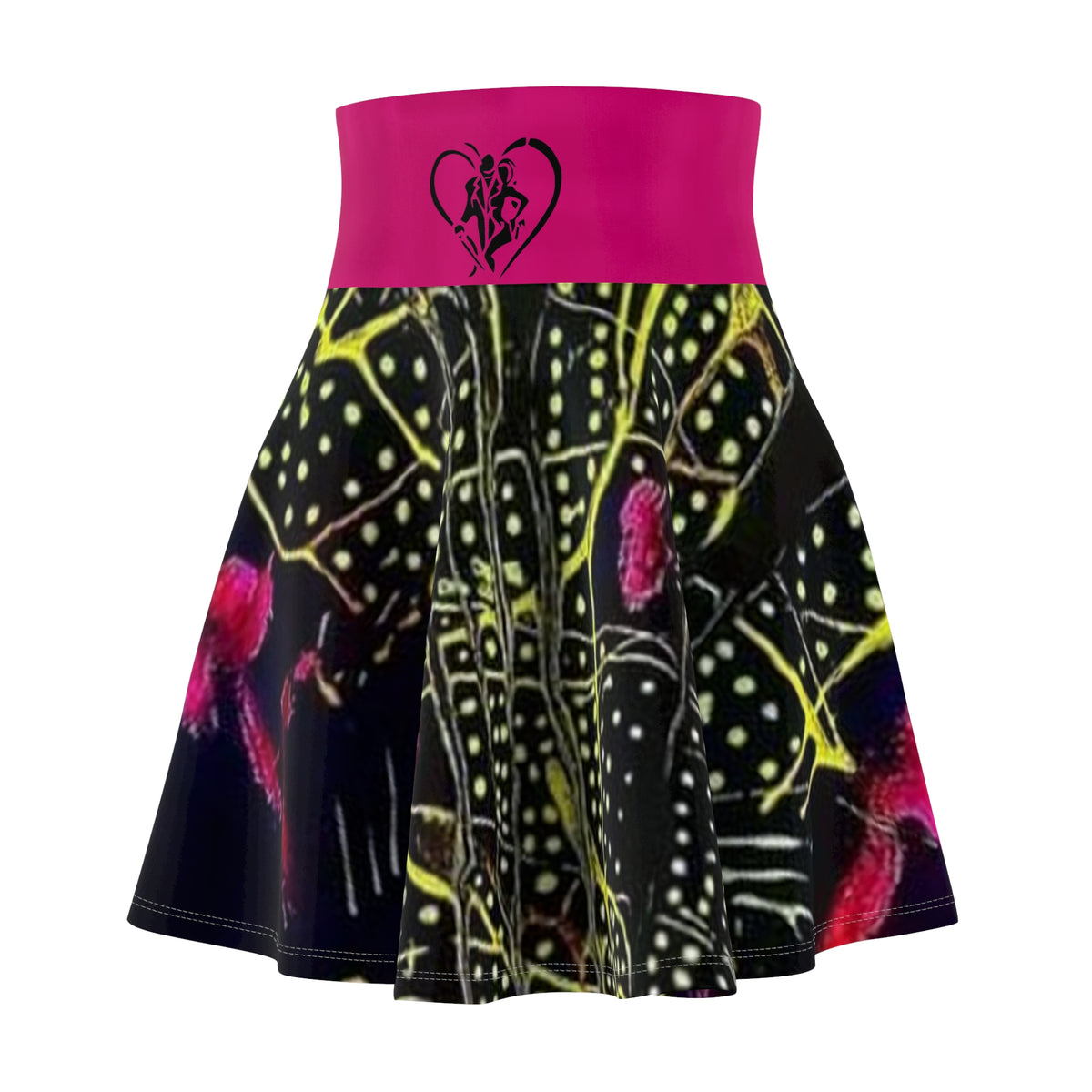 Women's  HIP HOP ART Skater Skirt (AOP)