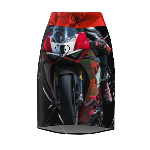 Women's  HIP HOP ART Pencil Skirt (AOP)