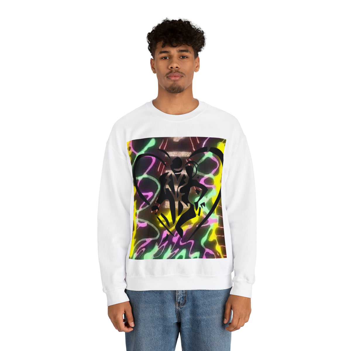 Unisex Heavy Blend™ HIP HOP ART Crewneck Sweatshirt