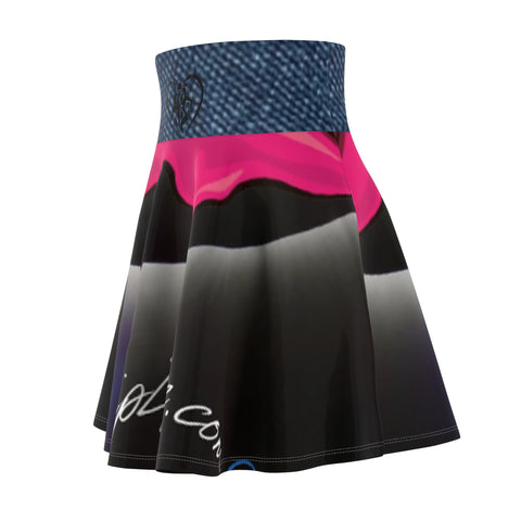 Women's HIP HOP ART Skater Skirt (AOP)