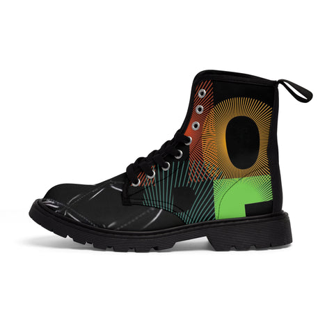 Men's Canvas HIP HOP ART Boots