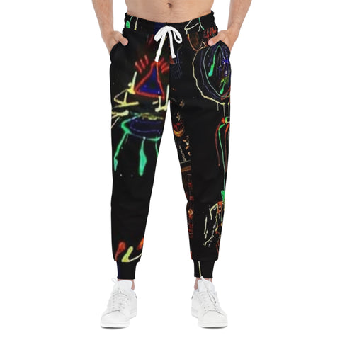 HIP HOP ART Athletic Joggers (AOP)