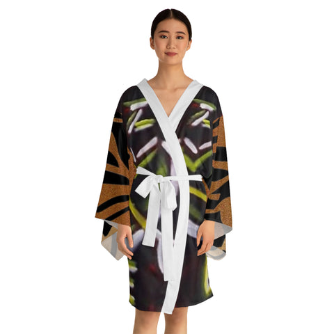 Long Sleeve HIP HOP ART Kimono Robe (AOP)