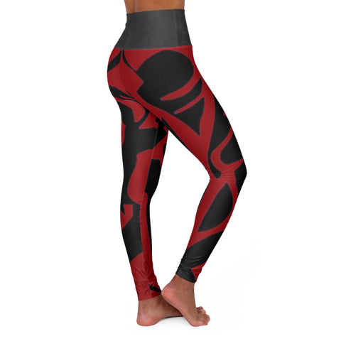 High Waisted  HIP HOP ART Yoga Leggings (AOP)