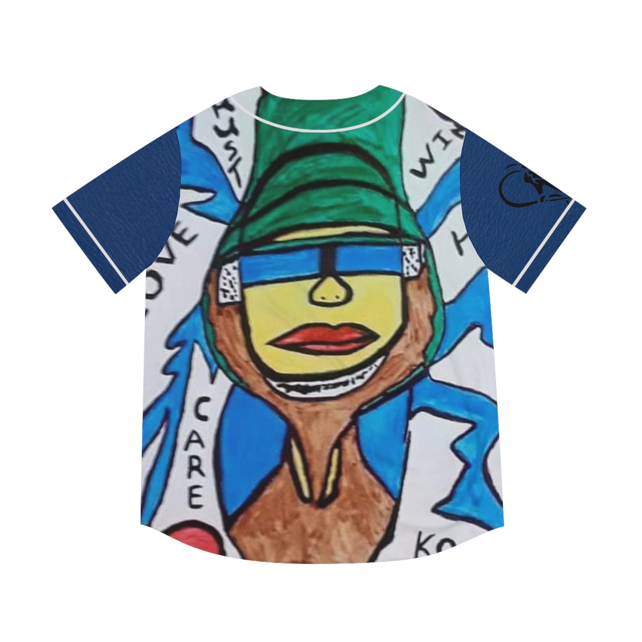 Men's HIP HOP ART Baseball Jersey (AOP)