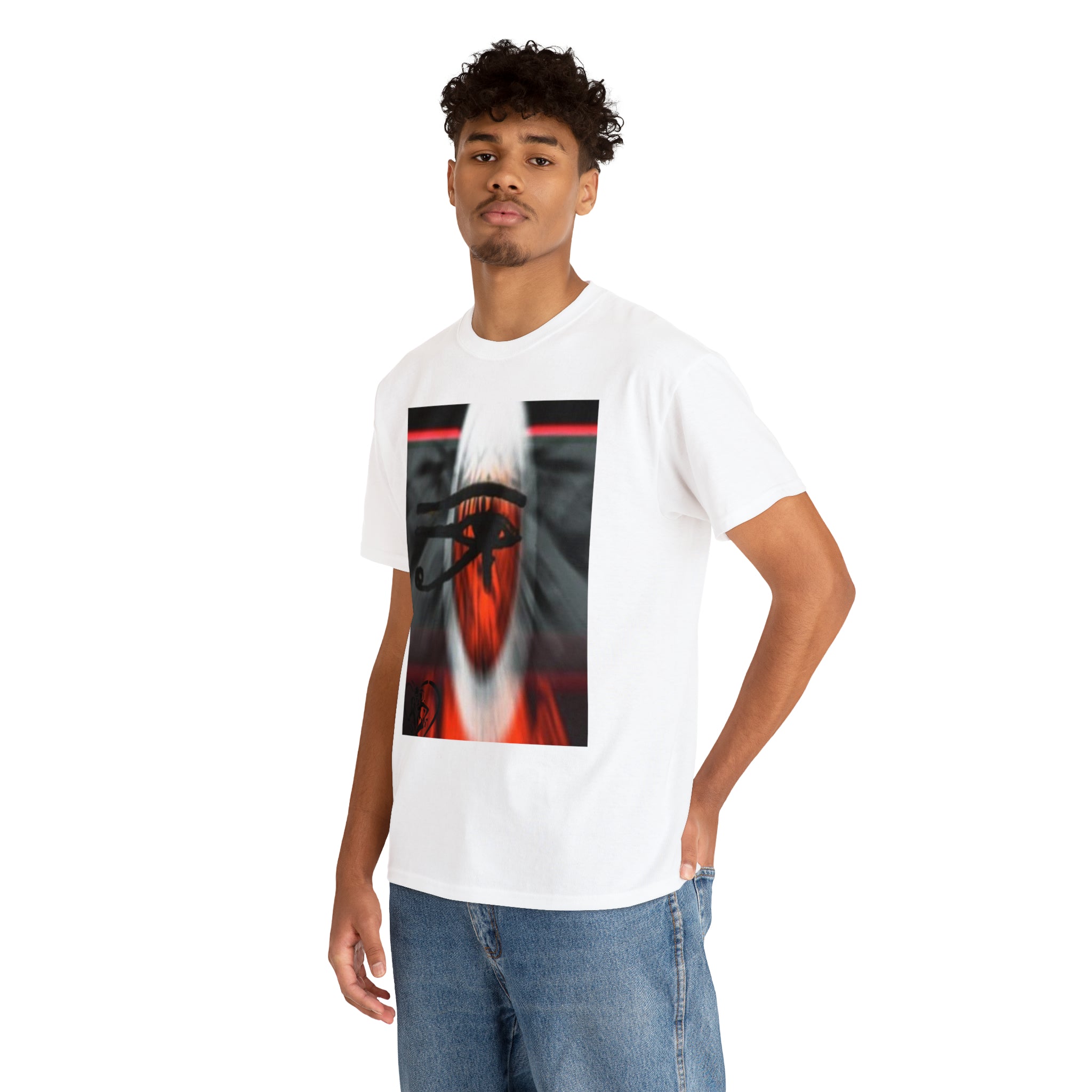 Unisex Heavy HIP HOP ART Cotton Tee