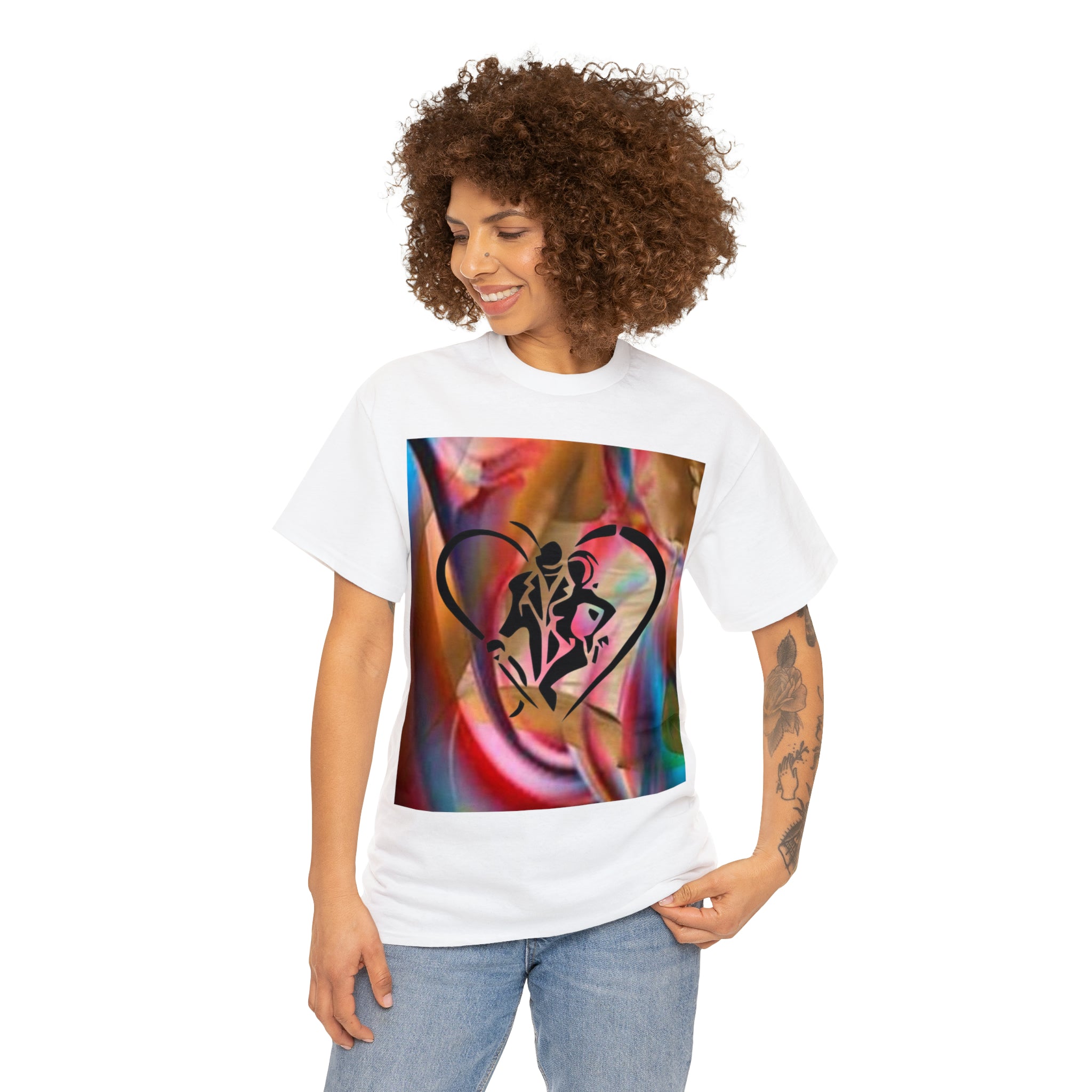 Unisex Heavy Cotton HIP HOP ART Tee