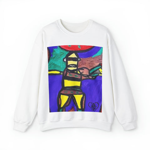 Unisex Heavy Blend™  HIP HOP ART Crewneck Sweatshirt