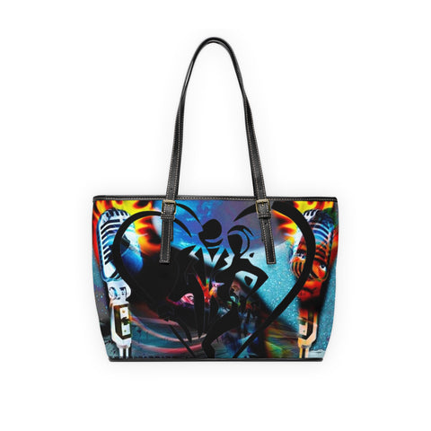 PU Leather  HIP HOP ART Shoulder Bag