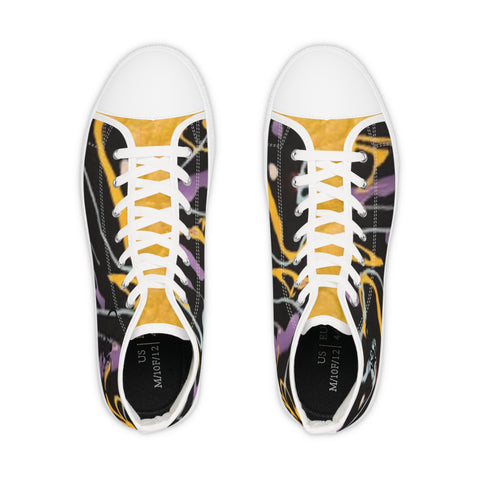 Men's High Top  HIP HOP ART  Sneakers