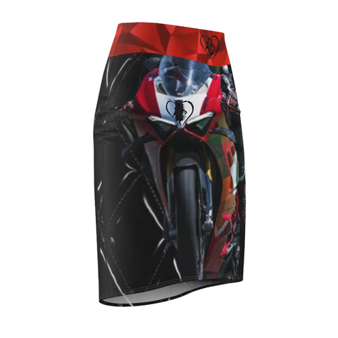 Women's  HIP HOP ART Pencil Skirt (AOP)