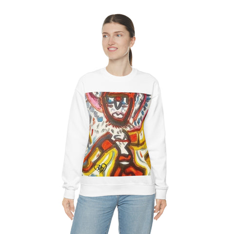 Unisex Heavy Blend™  HIP HOP ART Crewneck Sweatshirt