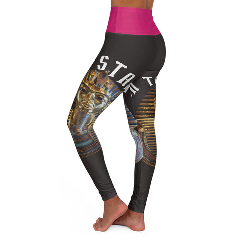 High Waisted  Yoga Leggings (AOP)