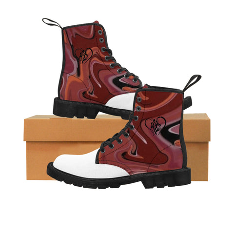 Men's Canvas HIP HOP ART  Boots