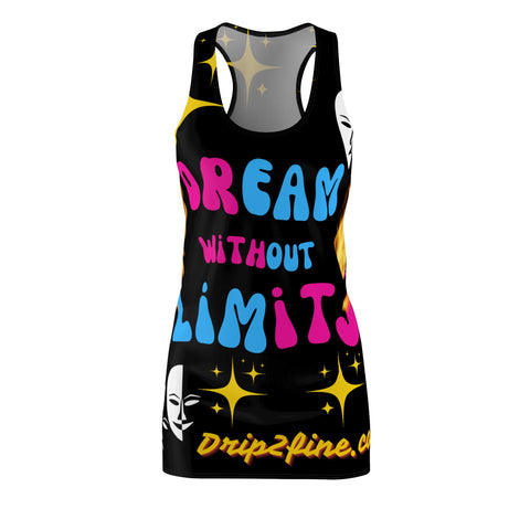 Women's Cut & Sew HIP HOP ART Racerback Dress (AOP)