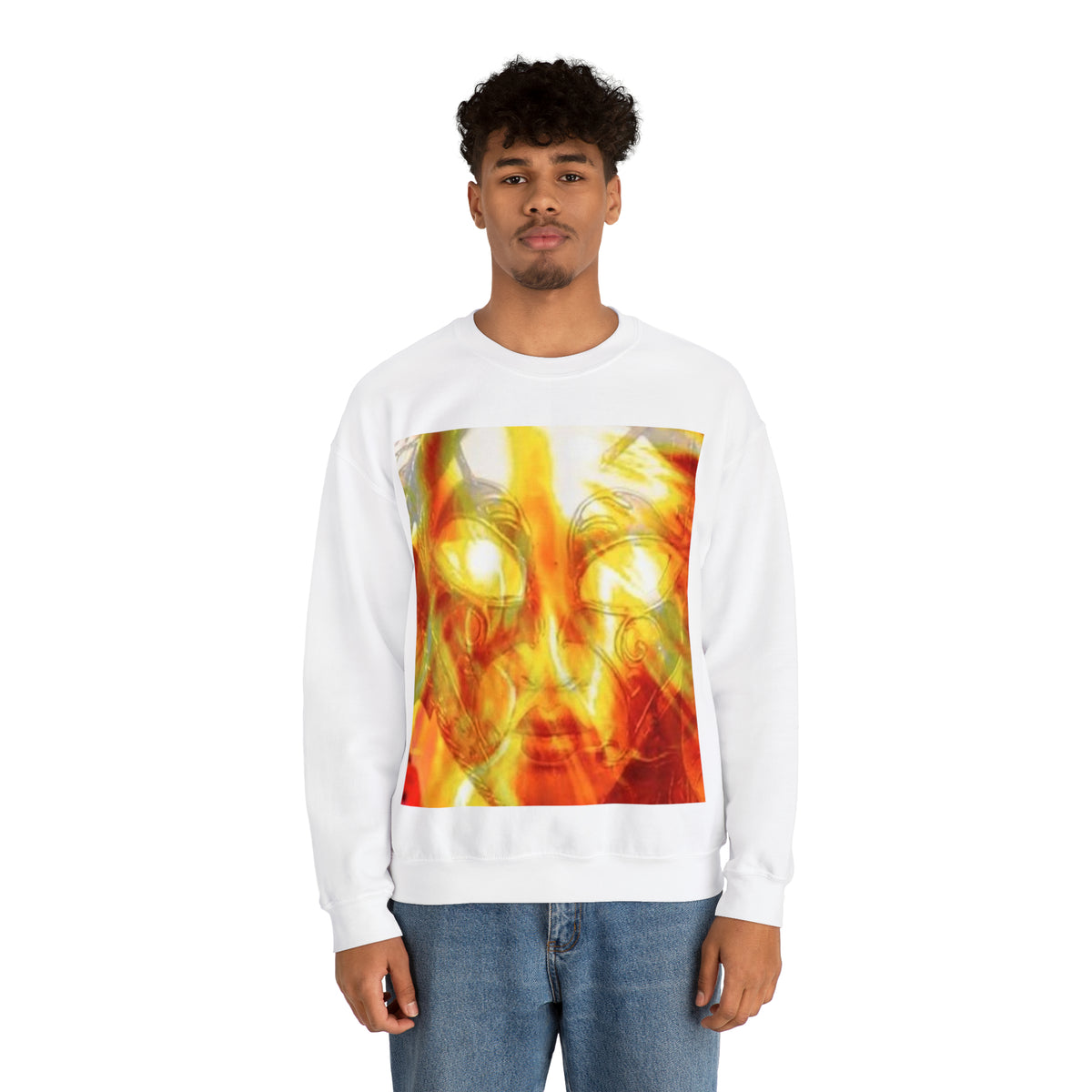 Unisex Heavy Blend™  HIP HOP ART Crewneck Sweatshirt