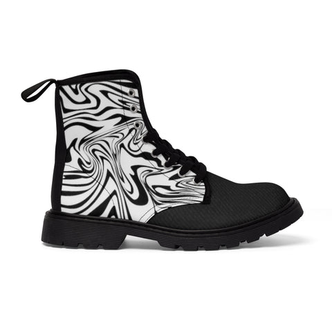 Men's Canvas  HIP HOP ART  Boots