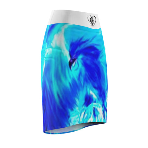 Women's  HIP HOP ART Pencil Skirt (AOP)