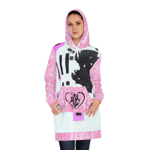 Women's HIP HOP ART Hoodie Dress (AOP)