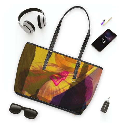 PU Leather HIP HOP ART Shoulder Bag