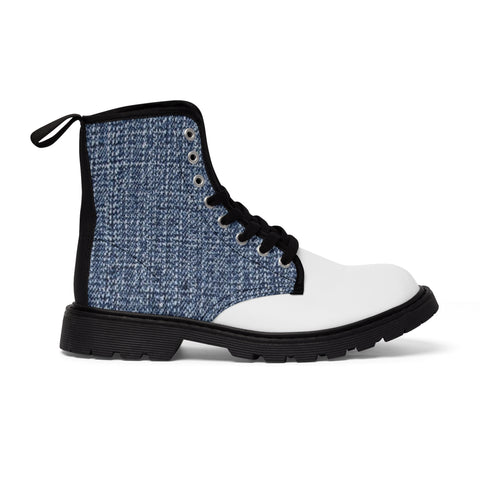 Men's HIP HOP ART Canvas Boots