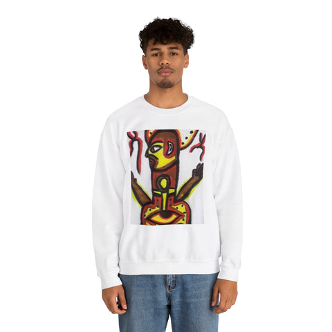 Unisex Heavy Blend™  HIP HOP ART Crewneck Sweatshirt