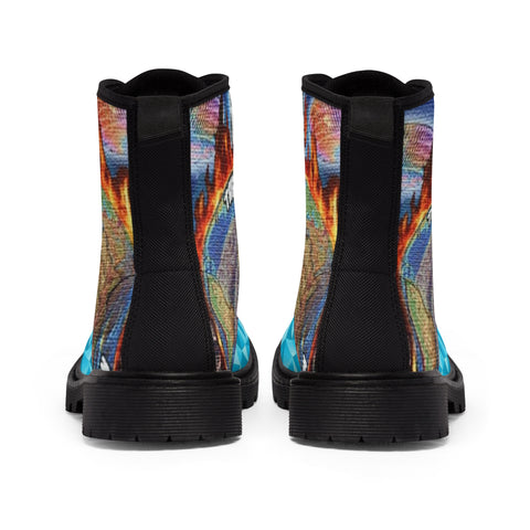 Men's Canvas  HIP HOP ART  Boots