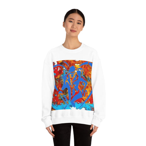 Unisex Heavy Blend™  HIP HOP ART Crewneck Sweatshirt