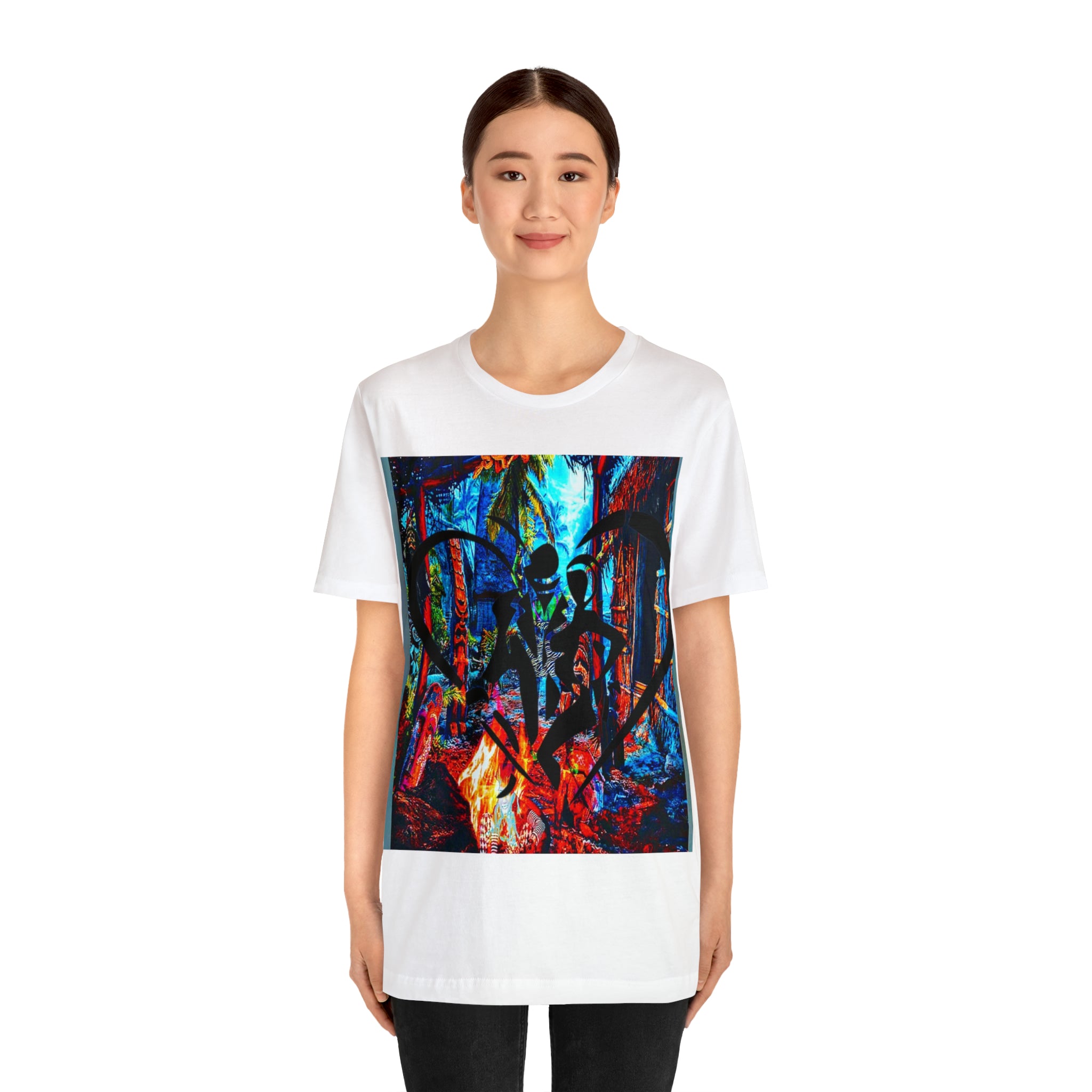 HIP HOP ART Unisex Jersey Short Sleeve Tee