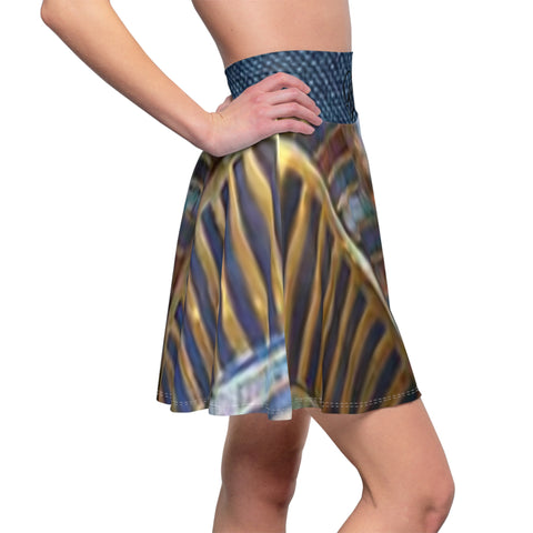 Women's  HIP HOP ART Skater Skirt (AOP)