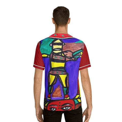 Men's HIP HOP ART Baseball Jersey (AOP)