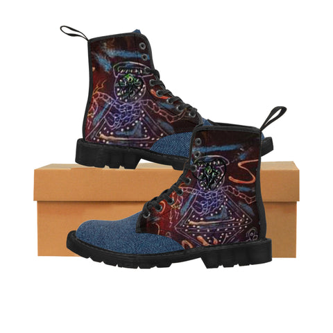 Men's Canvas  HIP HOP ART  Boots