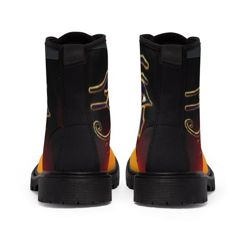 Men's Canvas HIP HOP ART Boots