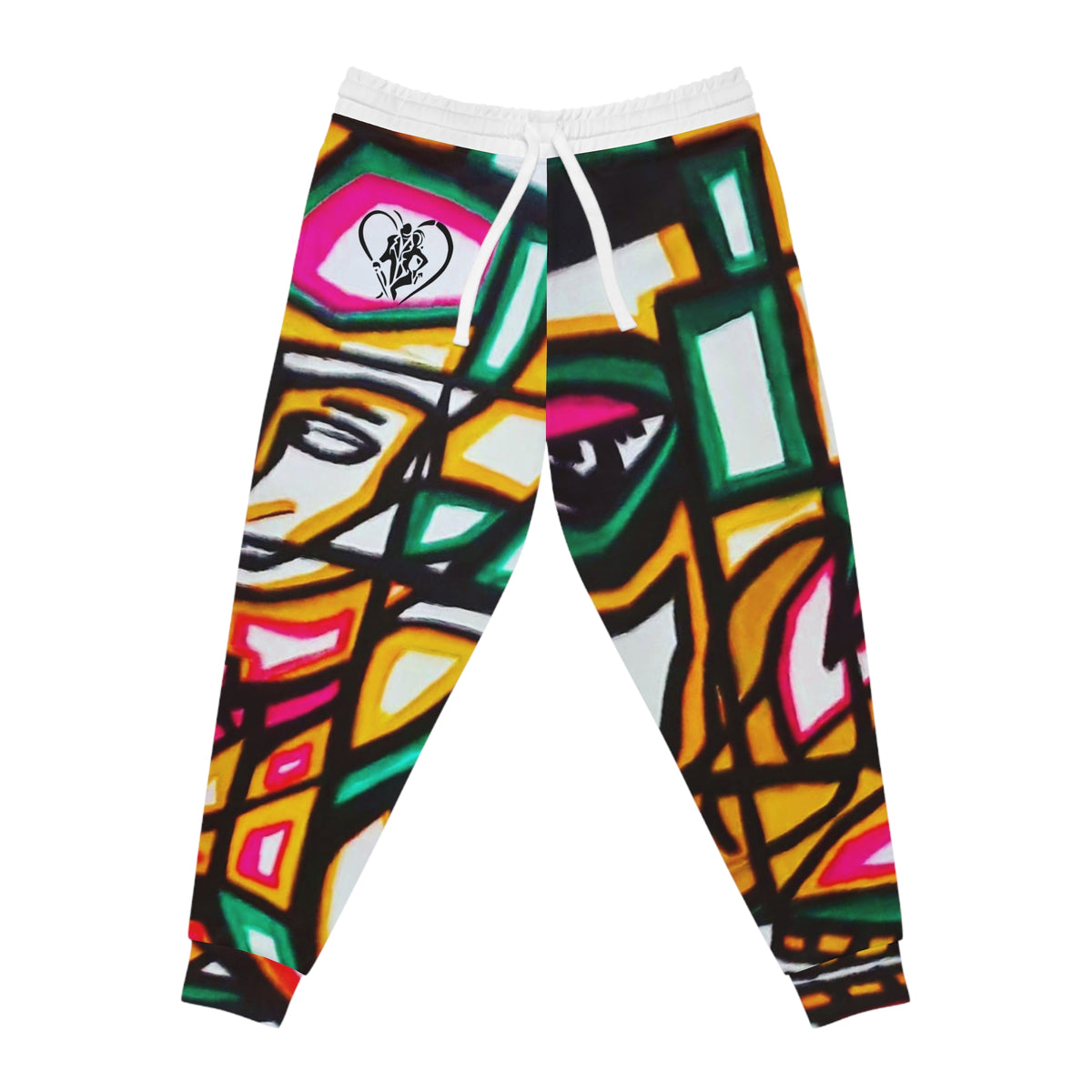 HIP HOP ART Athletic Joggers (AOP)