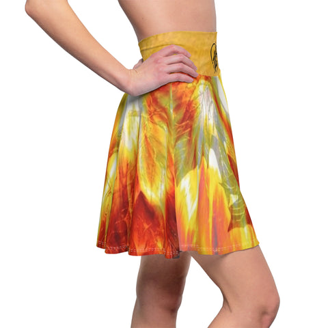 Women's  HIP HOP ART Skater Skirt (AOP)