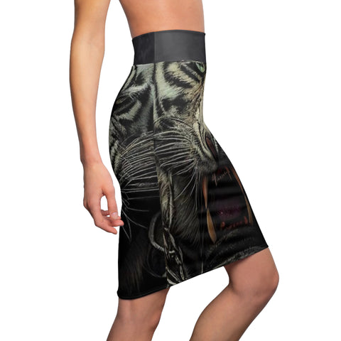 Women's  HIP HOP ART  Pencil Skirt (AOP)