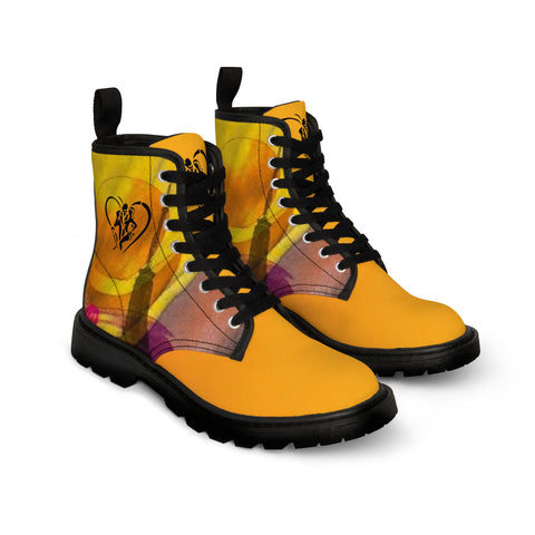 Men's Canvas HIP HOP ART Boots