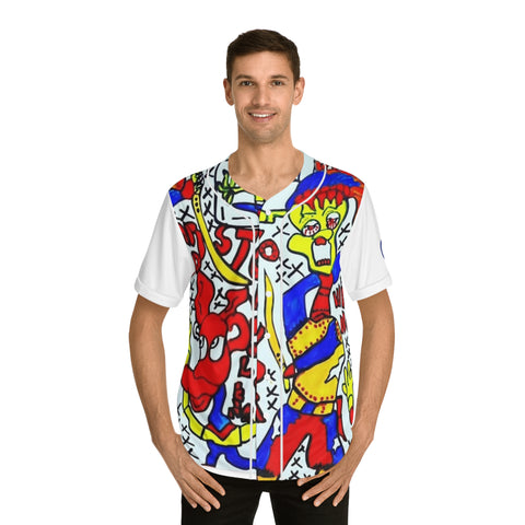 Men's HIP HOP ART Baseball Jersey (AOP)