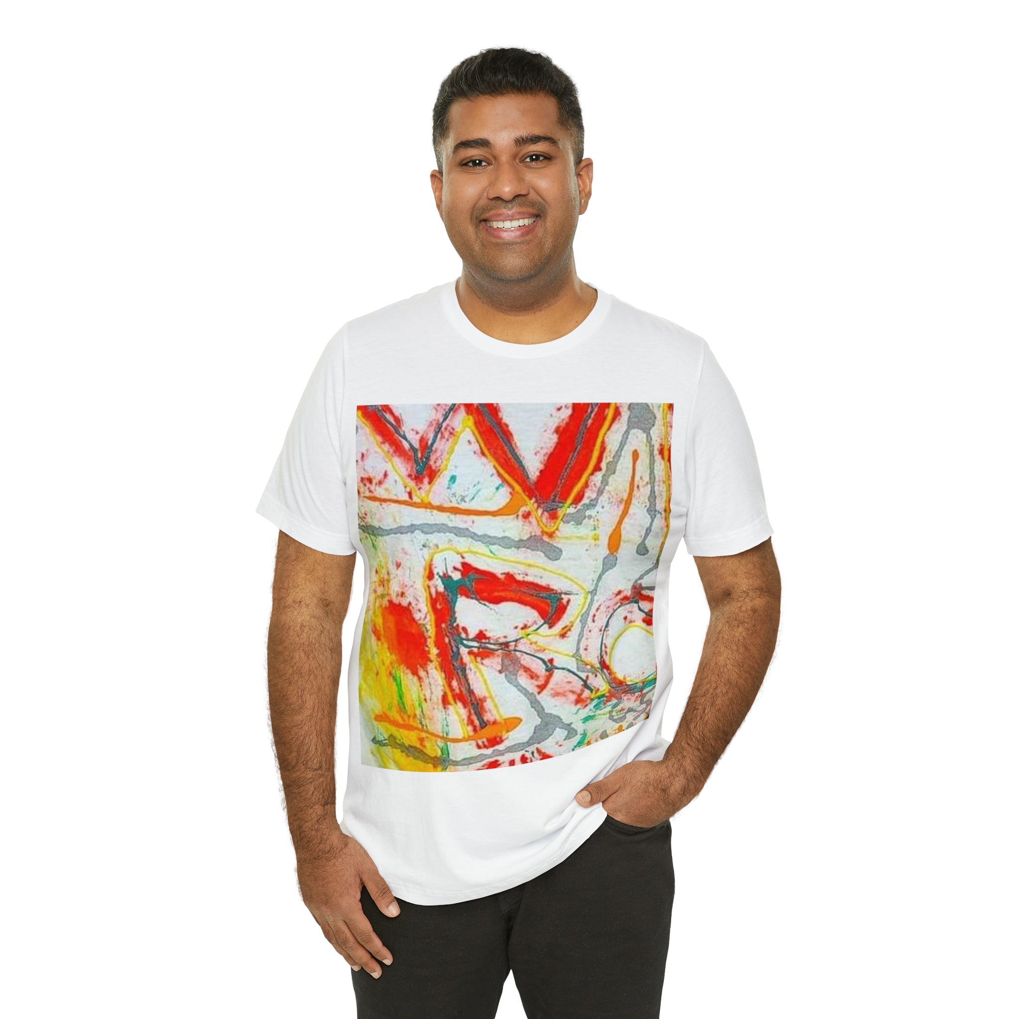 HIP HOP ART Unisex Jersey Short Sleeve Tee