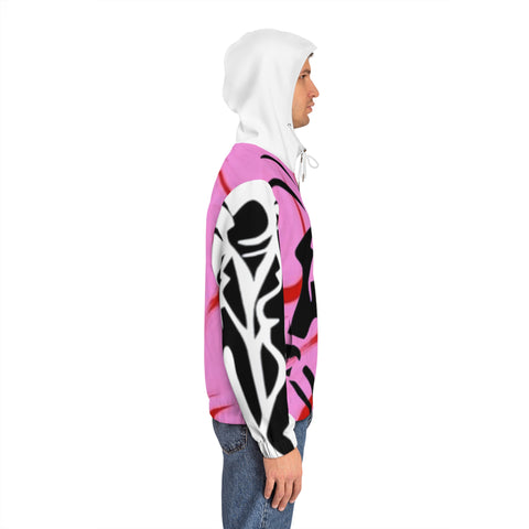 Men's Full-Zip  HIP HOP ART  Hoodie (AOP)