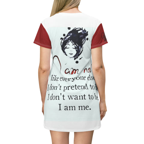 HIP HOP ART T-Shirt Dress (AOP)