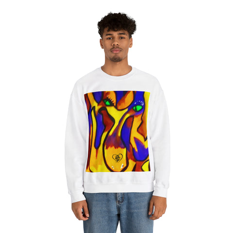 Unisex Heavy Blend™ HIP HOP ART Crewneck Sweatshirt